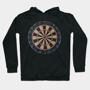 Isolated Dart Board Hoodie